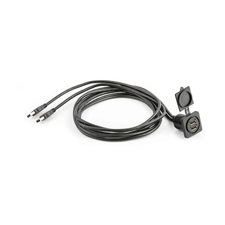 JL Audio Panel-Mount Audio Connector, Sealed Rubber Cover — Quality Boat Parts