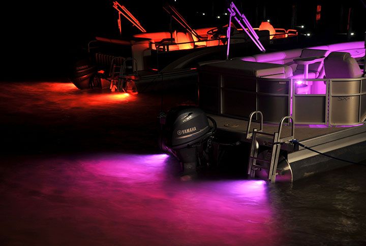 Lumitec Zambezi X2 Surface Mount Underwater Light, Poco Compatible, 6000 Lumens, 10-30VDC, IP68, TTP Control — Quality Boat Parts