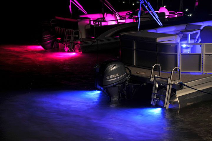 Lumitec Zambezi X2 Surface Mount Underwater Light, Poco Compatible, 6000 Lumens, 10-30VDC, IP68, TTP Control — Quality Boat Parts