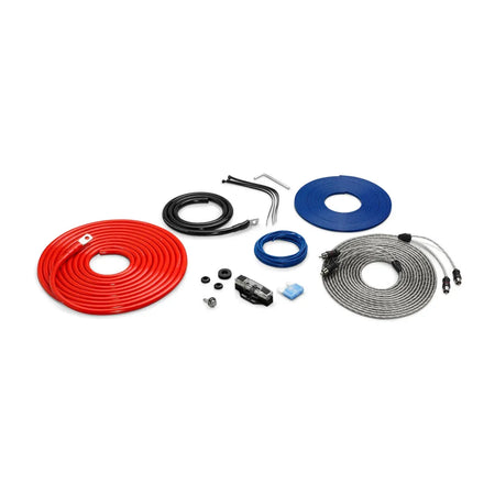 JL Audio Amplifier Connection Kit, Single Amplifier, MAXI Fuse Block, Power and Ground Wire, 18 ft 2-Channel Interconnect Cable, Speaker Wire, Remote Turn-On Lead — Quality Boat Parts