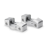 JL Audio Mount Fixture for Enclosed Tower Speaker, For ETXv3 Enclosures, Marine-Grade Aluminum, Clear Anodized Finish, Sold in Pairs — Quality Boat Parts