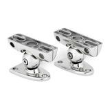 JL Audio Mount Fixture for Enclosed Tower Speaker, For ETXv3 Enclosures, Marine-Grade Aluminum, Clear Anodized Finish, Sold in Pairs — Quality Boat Parts