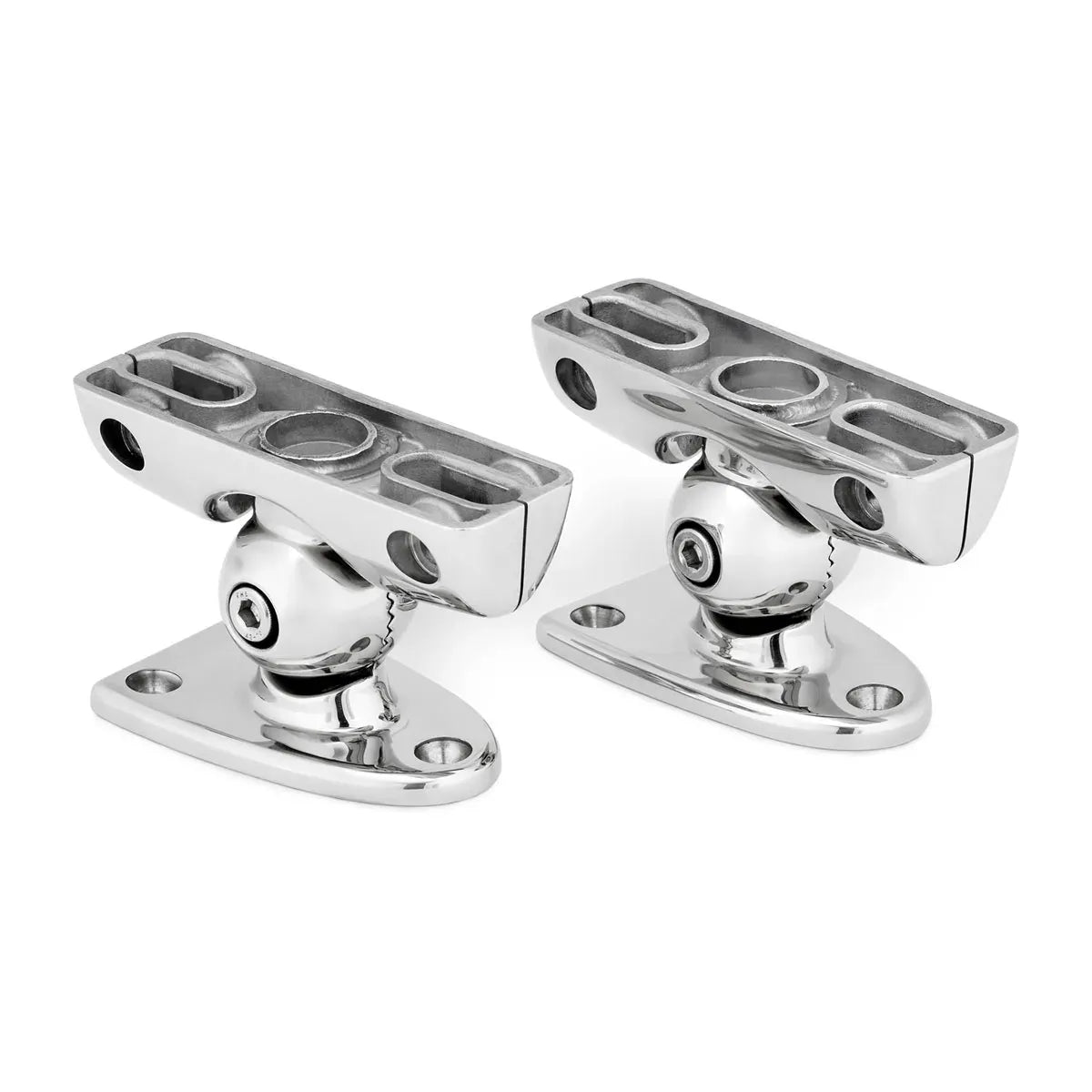 JL Audio Mount Fixture for Enclosed Tower Speaker, For ETXv3 Enclosures, Marine-Grade Aluminum, Clear Anodized Finish, Sold in Pairs — Quality Boat Parts
