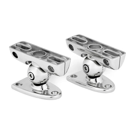 JL Audio Mount Fixture for Enclosed Tower Speaker, For ETXv3 Enclosures, Marine-Grade Aluminum, Clear Anodized Finish, Sold in Pairs — Quality Boat Parts