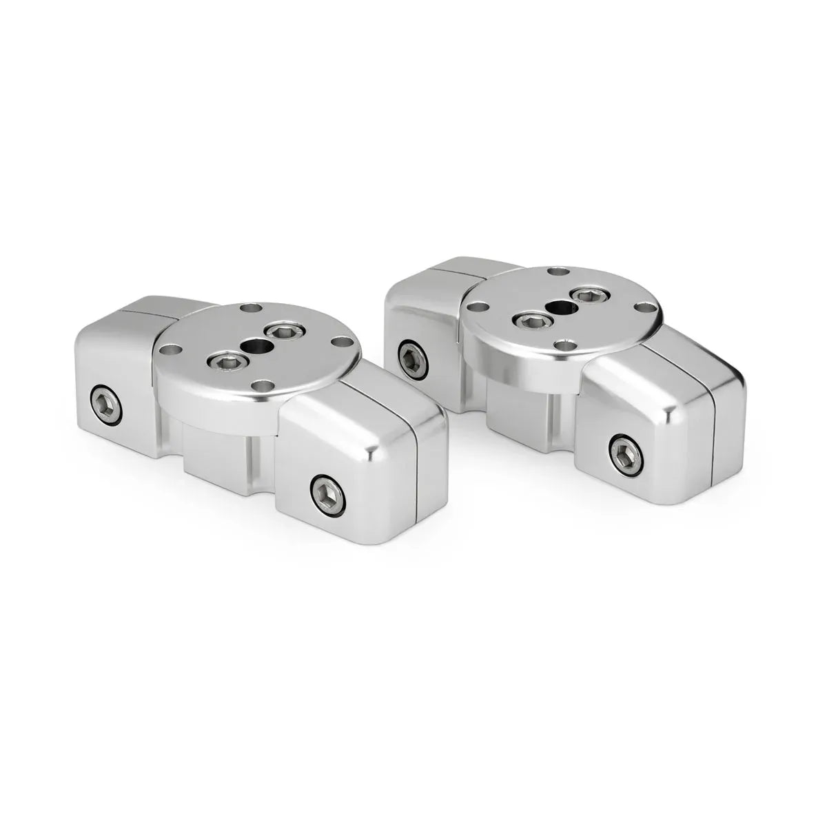 JL Audio Mount Fixture for Enclosed Tower Speaker, For ETXv3 Enclosures, Marine-Grade Aluminum, Clear Anodized Finish, Sold in Pairs — Quality Boat Parts