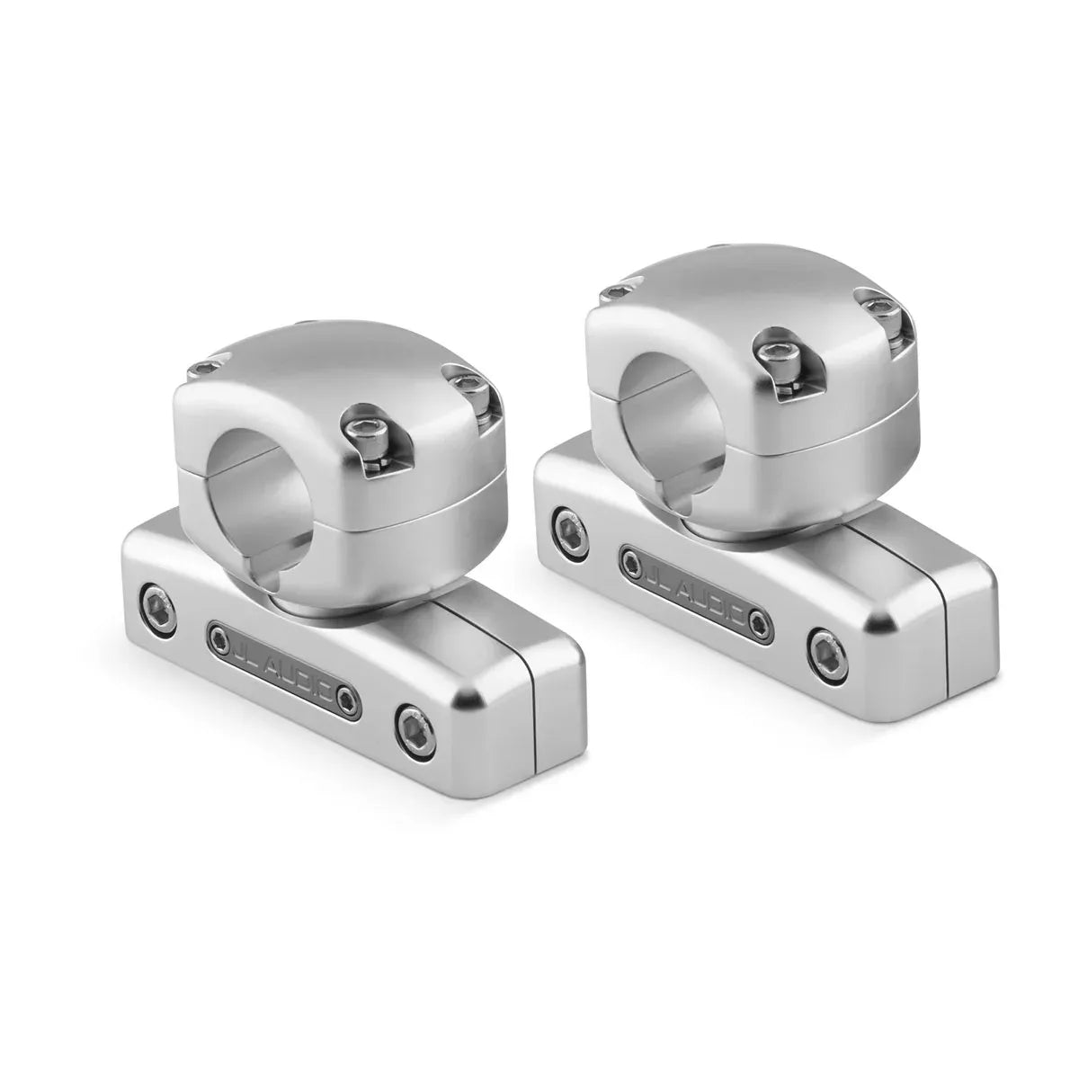JL Audio Mount Fixture for Enclosed Tower Speaker, For ETXv3 Enclosures, Marine-Grade Aluminum, Clear Anodized Finish, Sold in Pairs — Quality Boat Parts