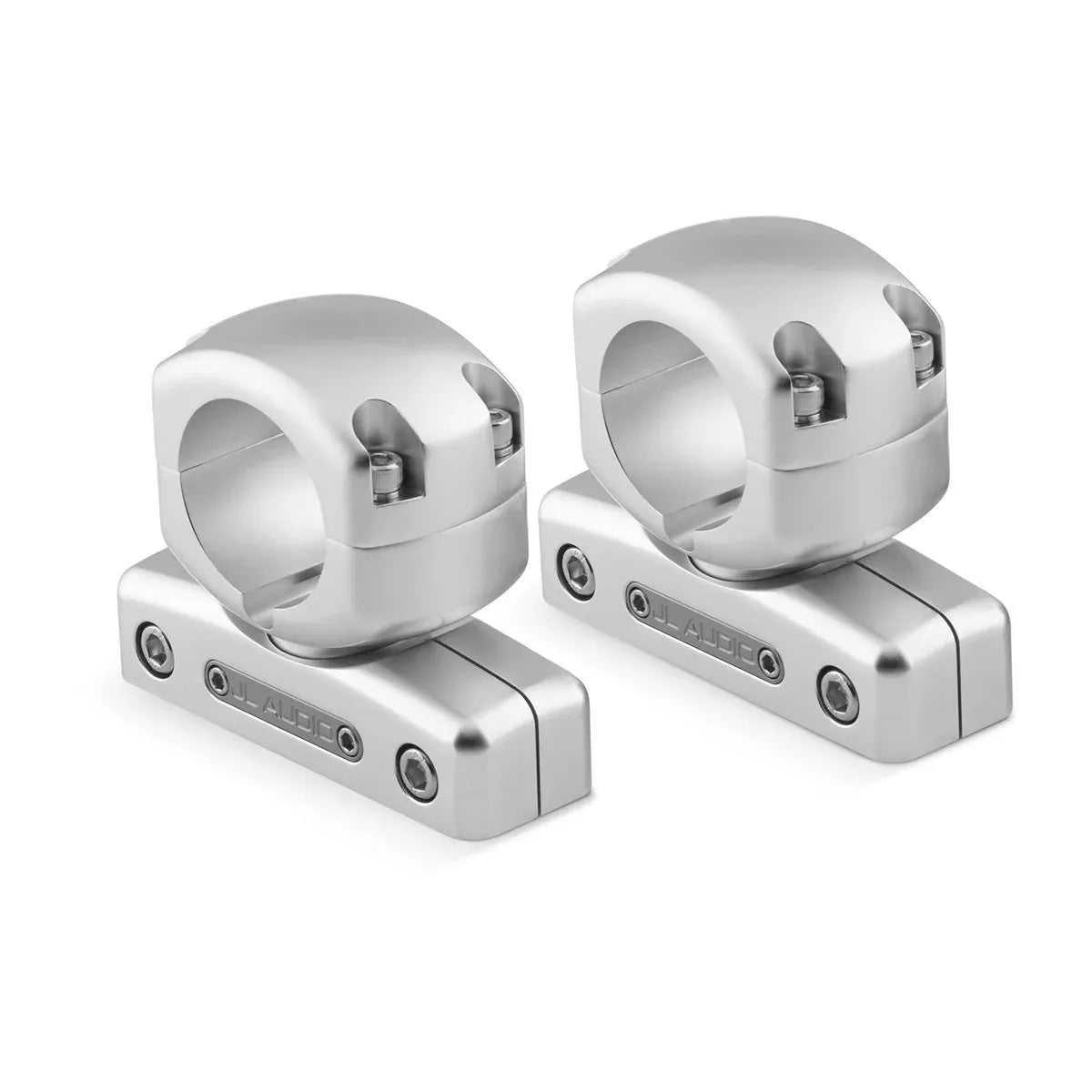 JL Audio Mount Fixture for Enclosed Tower Speaker, For ETXv3 Enclosures, Marine-Grade Aluminum, Clear Anodized Finish, Sold in Pairs — Quality Boat Parts