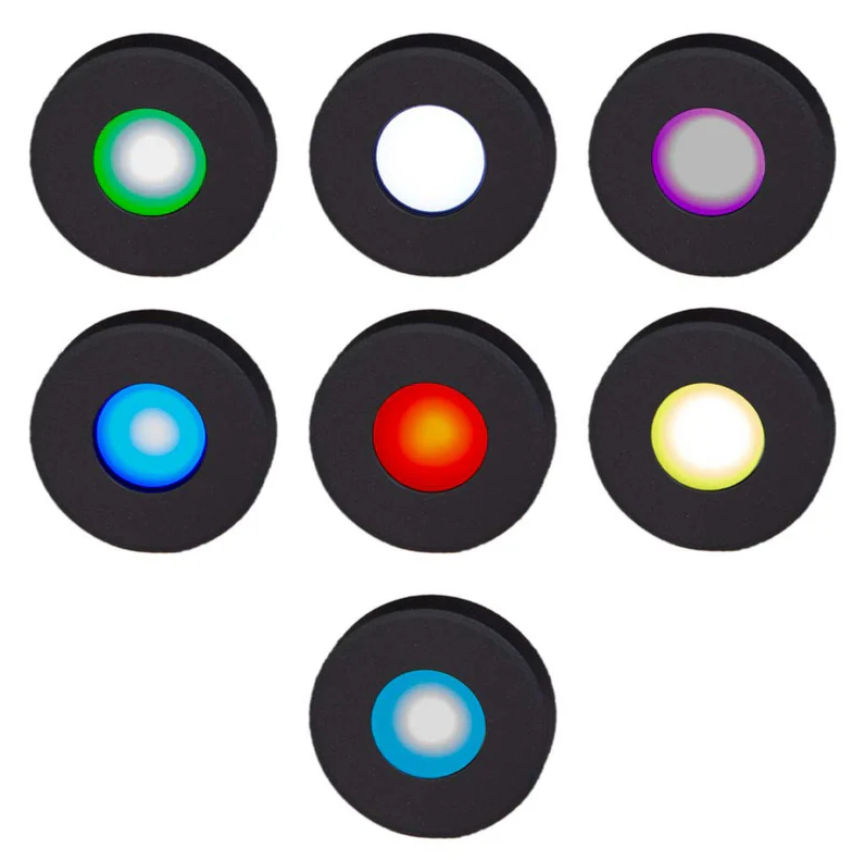 Plash - Gravity RGB LED Deck Light - 1.2W, 0.2A, IP67, 12V DC — Quality Boat Parts