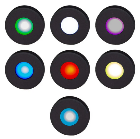 Plash - Gravity RGB LED Deck Light - 1.2W, 0.2A, IP67, 12V DC — Quality Boat Parts