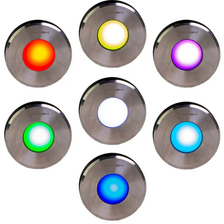 Plash - Gravity RGB LED Deck Light - 1.2W, 0.2A, IP67, 12V DC — Quality Boat Parts