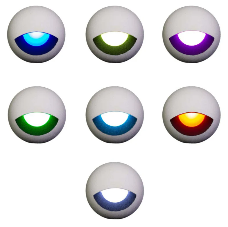 Plash - Gravity RGB LED Deck Light - 1.2W, 0.2A, IP67, 12V DC — Quality Boat Parts