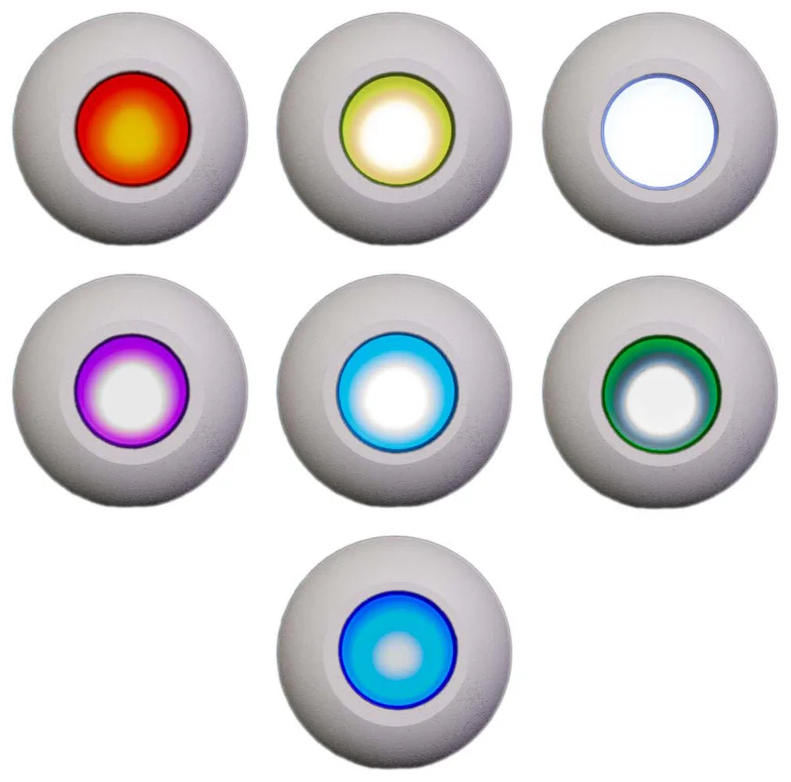 Plash - Gravity RGB LED Deck Light - 1.2W, 0.2A, IP67, 12V DC — Quality Boat Parts