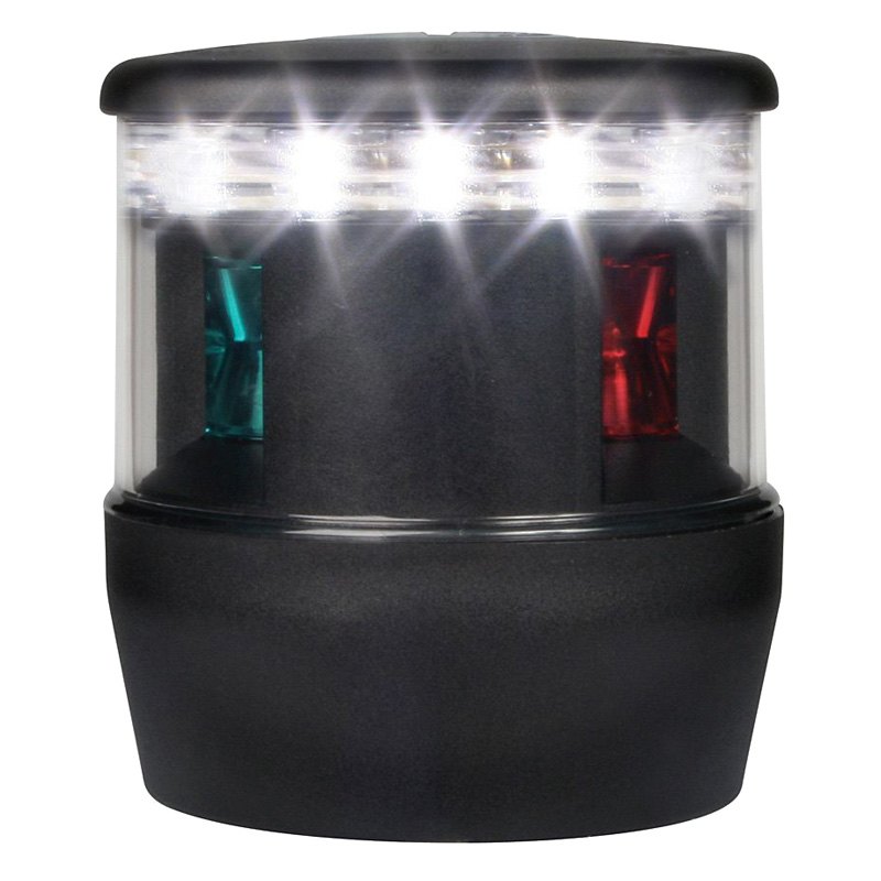 Hella Marine NaviLED TRIO Tri-Color/Anchor Nav Light, 2NM Rated, 9-33V, IP67 — Quality Boat Parts
