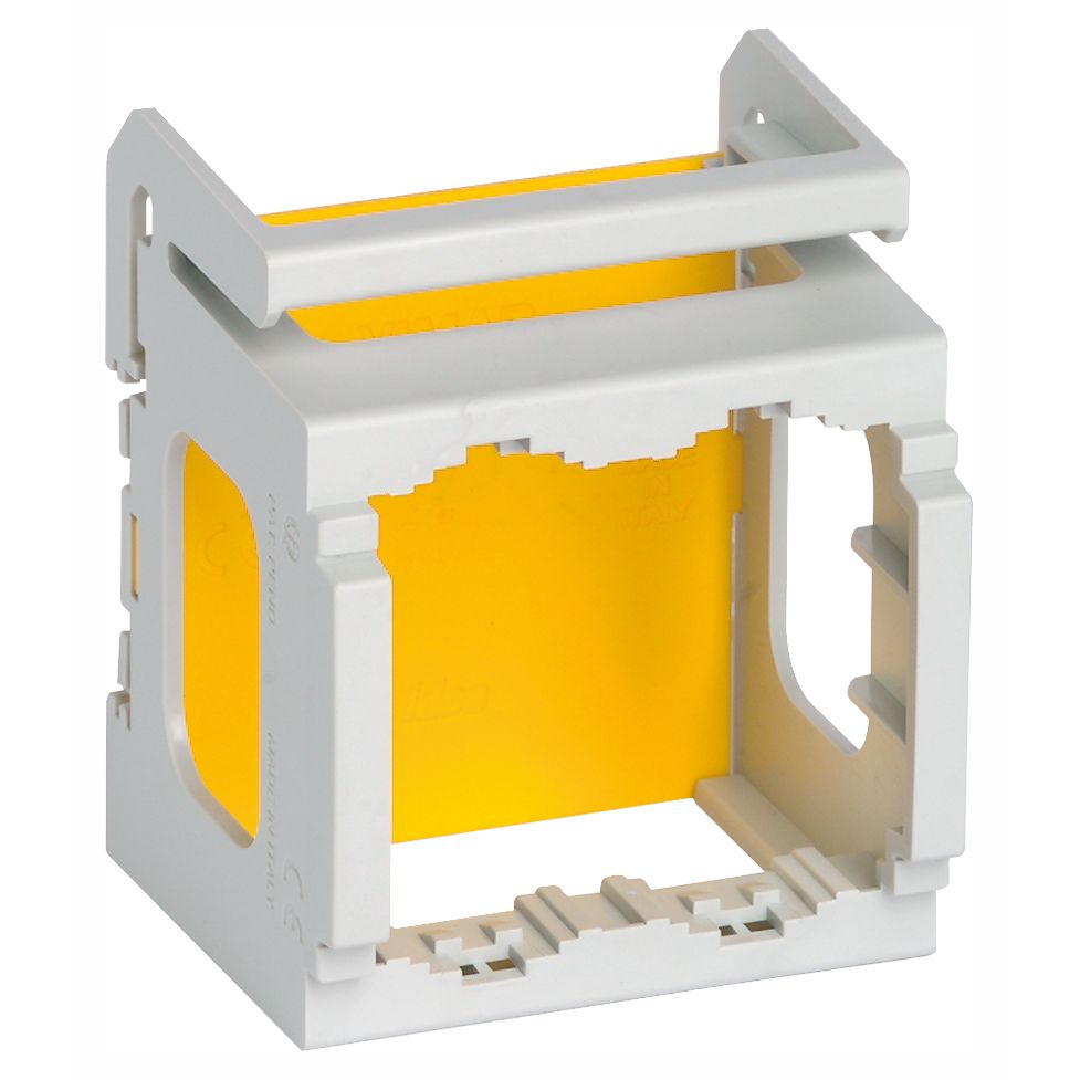 Vimar Idea 2-Module DIN-Rail Mounting Frame, DIN 60715 TH35, RAL 7035 — Quality Boat Parts