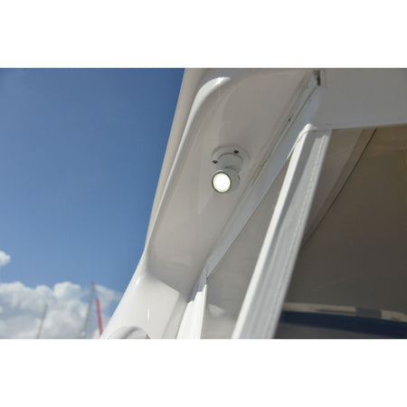 Lumitec GAI2 LED Positionable Light, 10-30V, 6W, IP67, Surface Mount, 5000K Cool White, White Housing, 340 lm — Quality Boat Parts