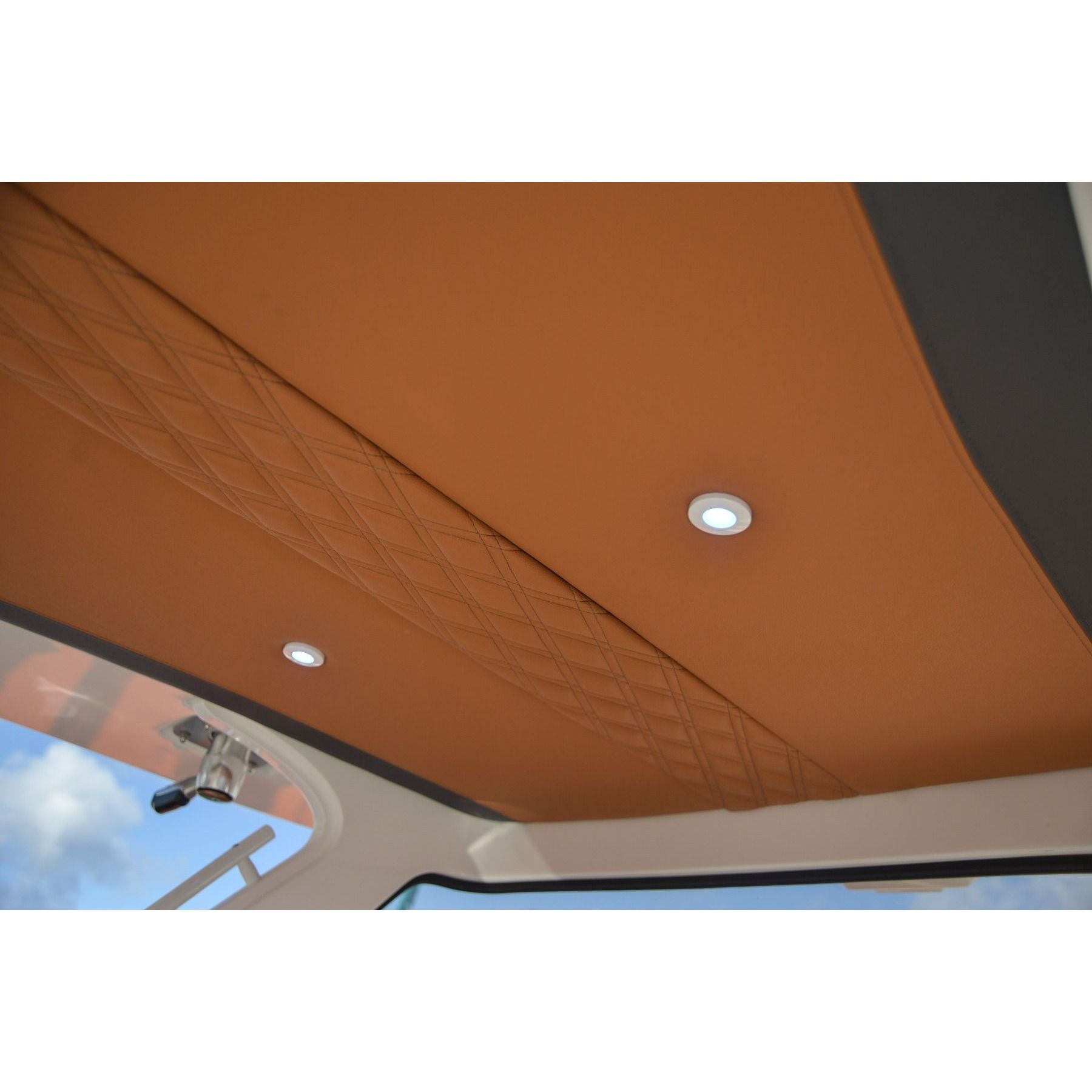Lumitec Orbit Flush Mount LED Down Light, Spectrum RGBW, Black Housing, 10-30V DC, IP67, 4W, 5000K White — Quality Boat Parts