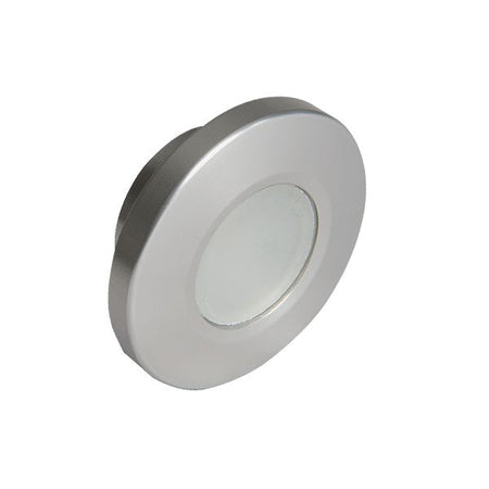 Lumitec Orbit Flush Mount LED Down Light, 10-30V DC, IP67, White/Red/Blue, Black Finish — Quality Boat Parts