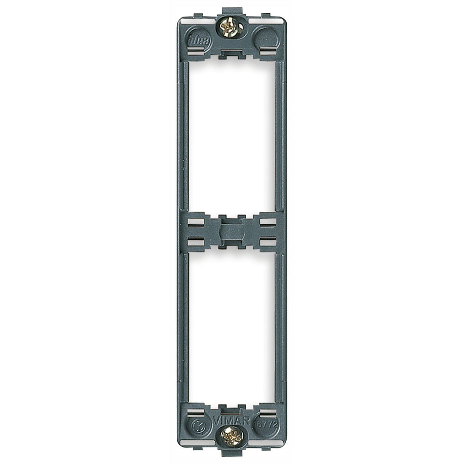 Vimar Idea 2-Module Flush Panel Mounting Frame, With Screws, Grey — Quality Boat Parts