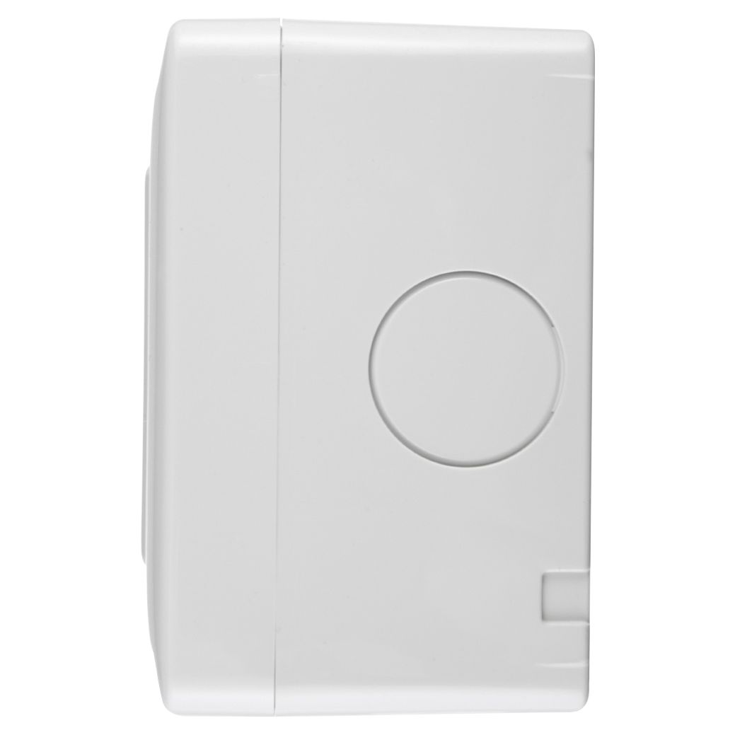 Vimar Isoset 8-Module 2x4 Surface Mount Enclosure, For Eikon and Plana Series, IP40, 23.8x8.3x5.5 cm, Plastic — Quality Boat Parts