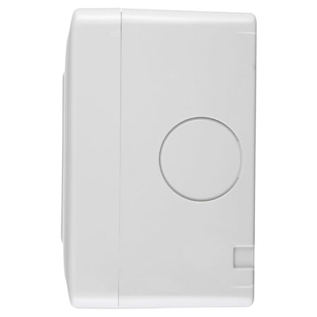 Vimar Isoset 8-Module 2x4 Surface Mount Enclosure, For Eikon and Plana Series, IP40, 23.8x8.3x5.5 cm, Plastic — Quality Boat Parts