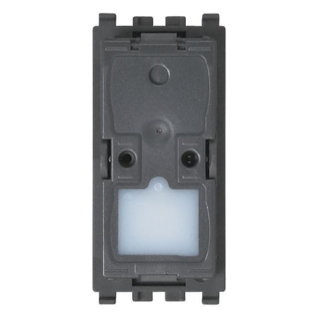 Vimar Eikon 1-Way Switch Mechanism, 16AX 250V, Lightable, Anthracite, IP40 — Quality Boat Parts