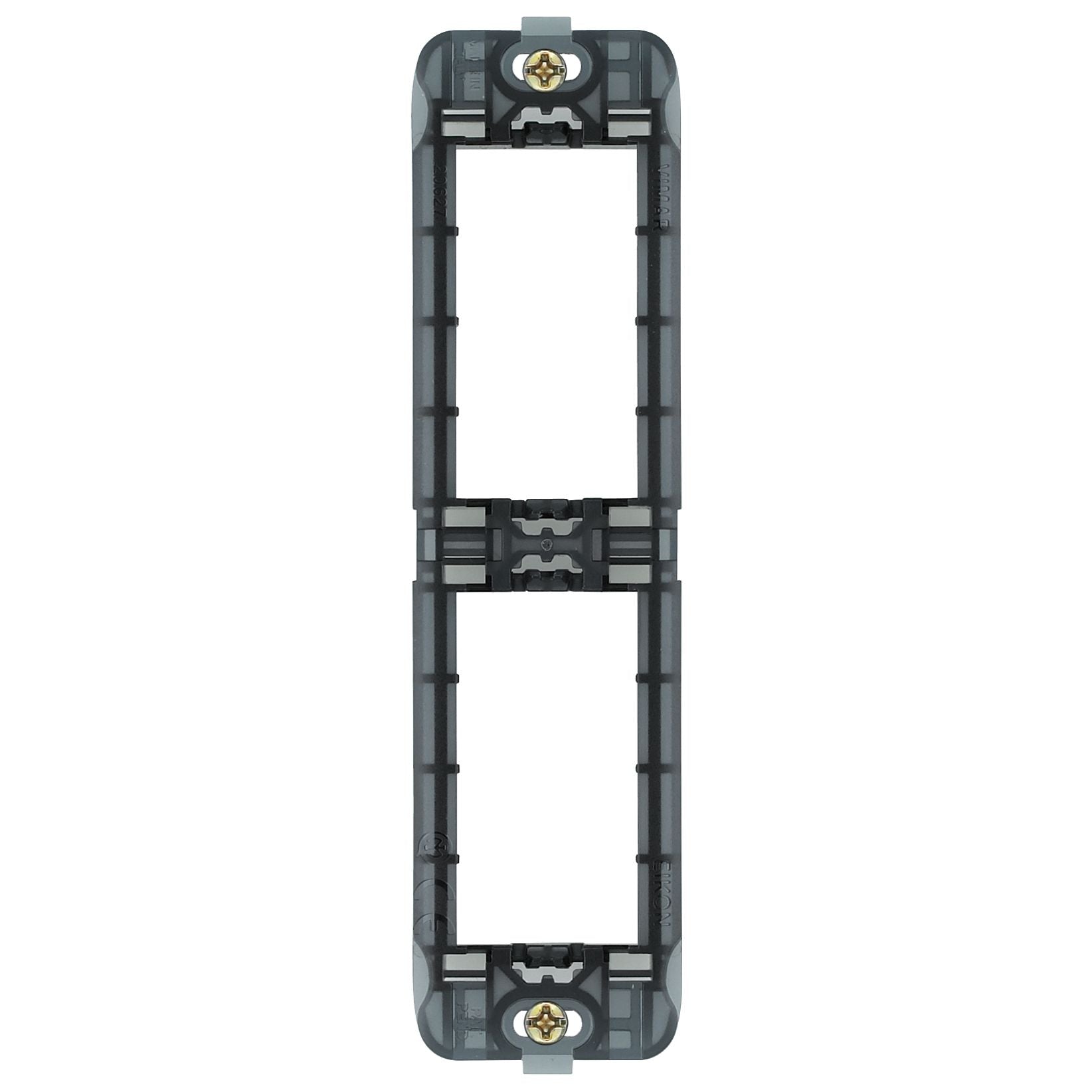 Vimar Eikon 2-Module Panel-Mount Frame, With Screws, Thermoplastic — Quality Boat Parts