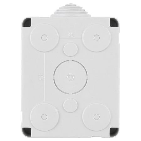 Vimar Isoset 2-Module Surface Enclosure, For Eikon and Plana, IP40, Grey — Quality Boat Parts