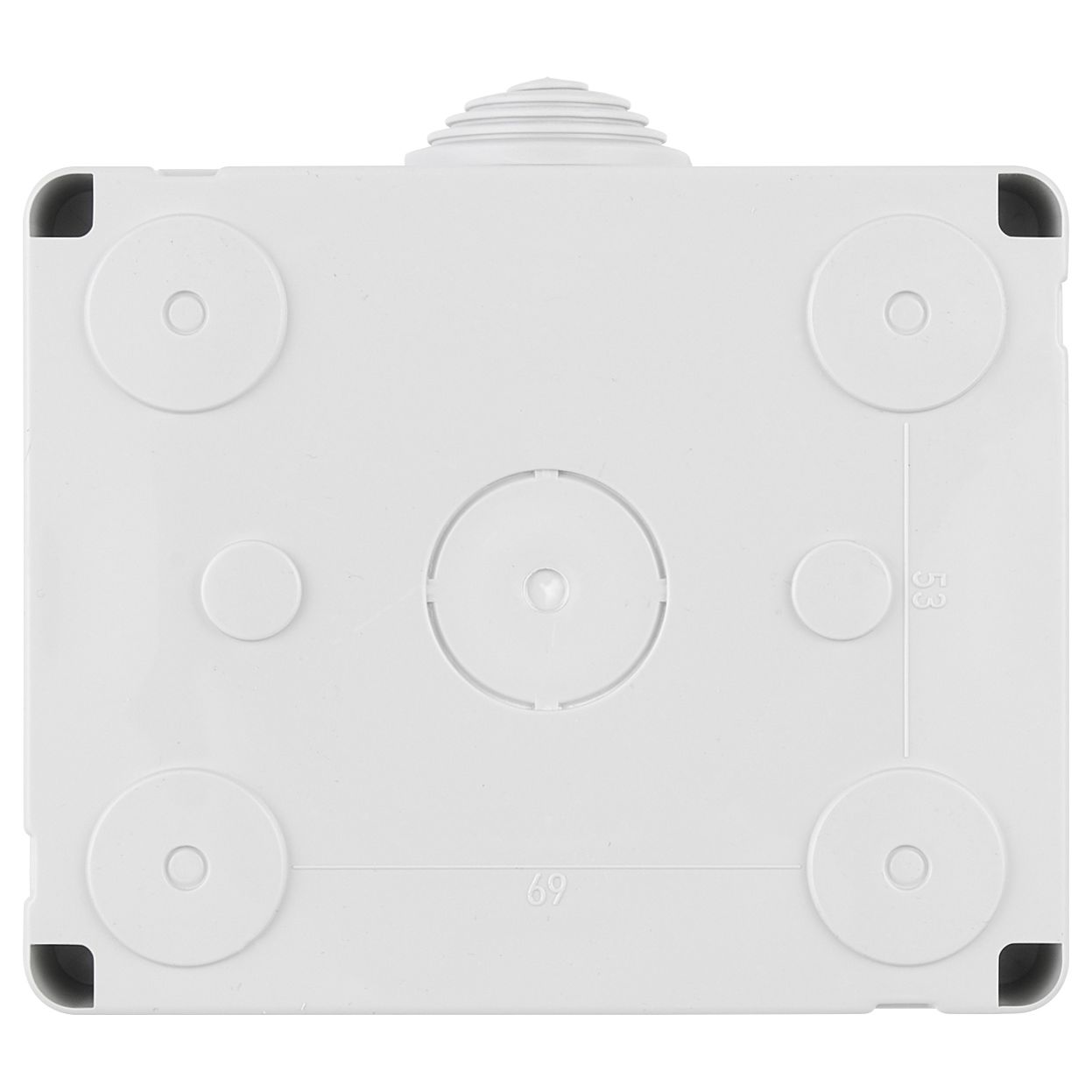 Vimar Isoset 3-Module Surface Enclosure, For Eikon & Plana, IP40 — Quality Boat Parts