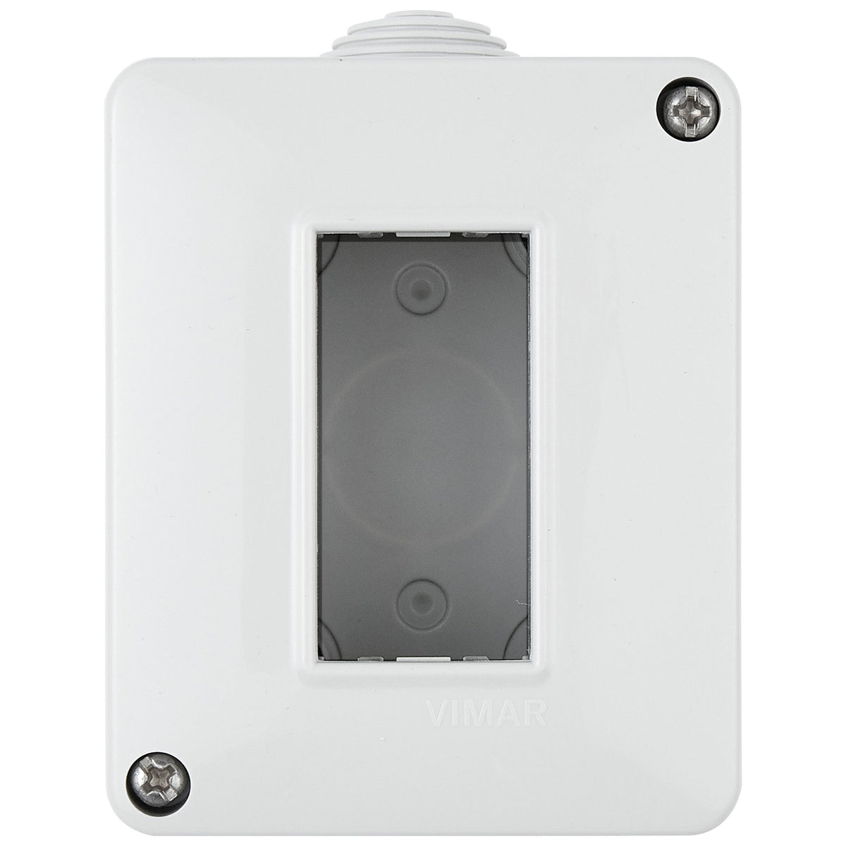 Vimar Isoset IP40 1-Module Surface Enclosure, For Eikon and Plana, Grey — Quality Boat Parts