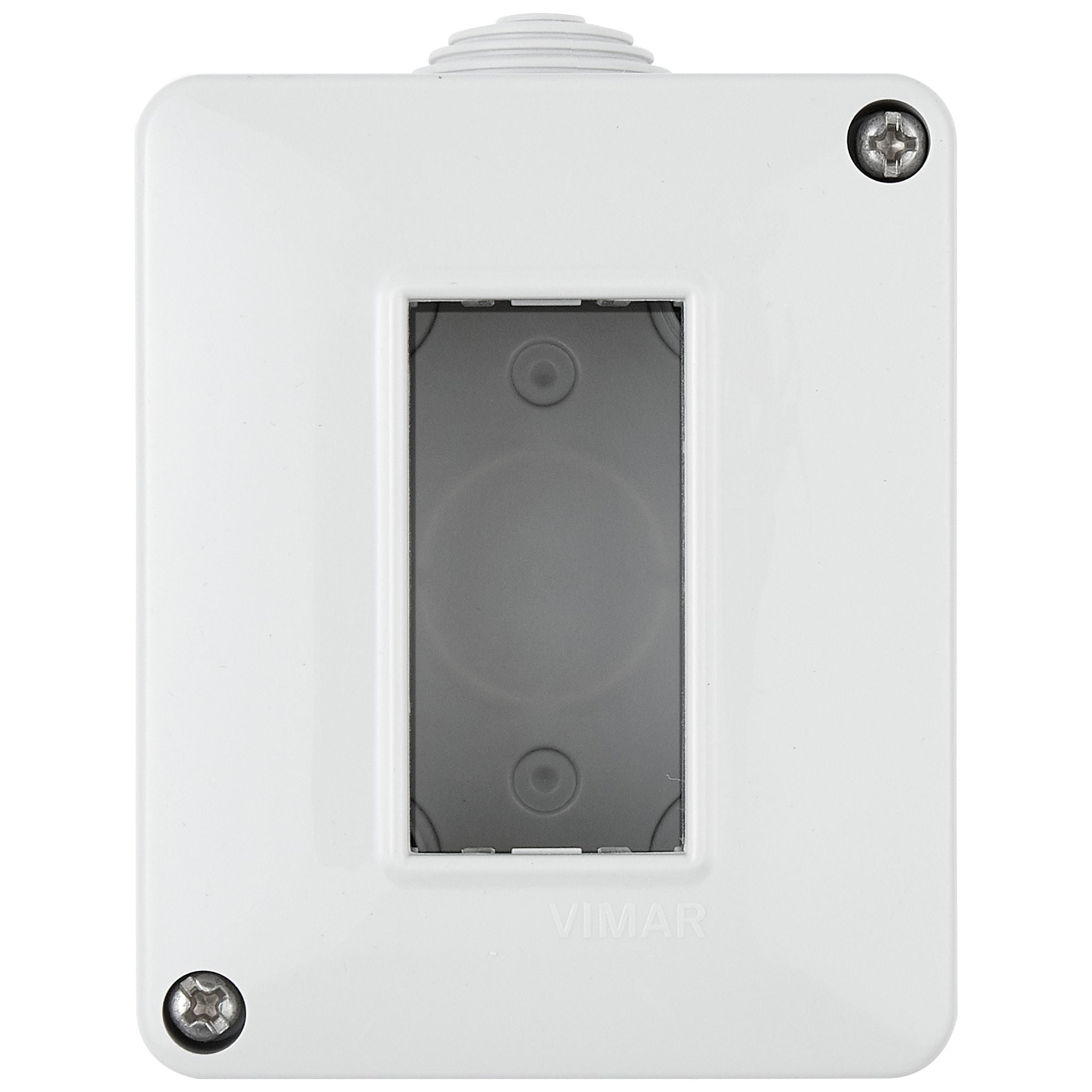 Vimar Isoset IP40 1-Module Surface Enclosure, For Eikon and Plana, Grey — Quality Boat Parts