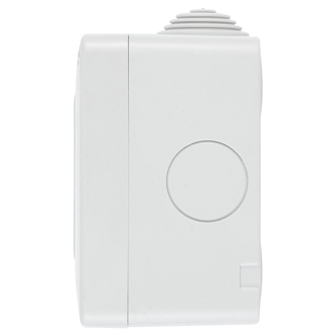 Vimar Isoset IP40 1-Module Surface Enclosure, For Eikon and Plana, Grey — Quality Boat Parts