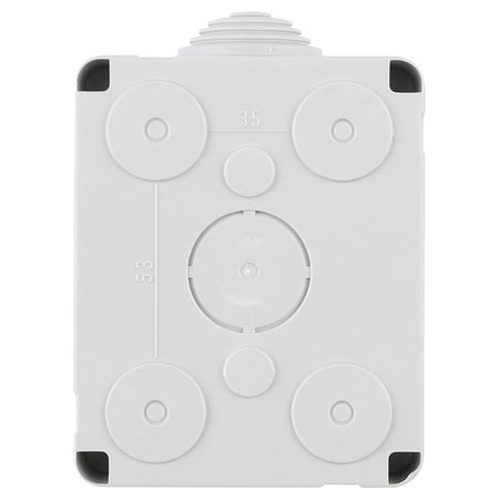 Vimar Isoset IP40 1-Module Surface Enclosure, For Eikon and Plana, Grey — Quality Boat Parts