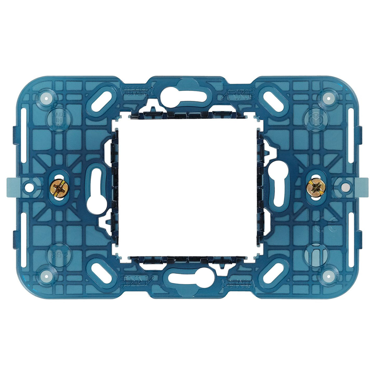 Vimar Arké 2-Central-Module Mounting Frame With Screws, For 60 mm or 56x56 mm Mounting Boxes — Quality Boat Parts