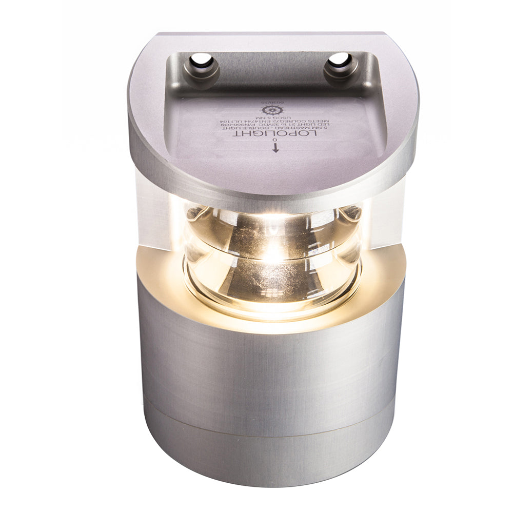 Lopolight 300 Series Double Masthead Light, 5 NM, Vertical Mount — Quality Boat Parts
