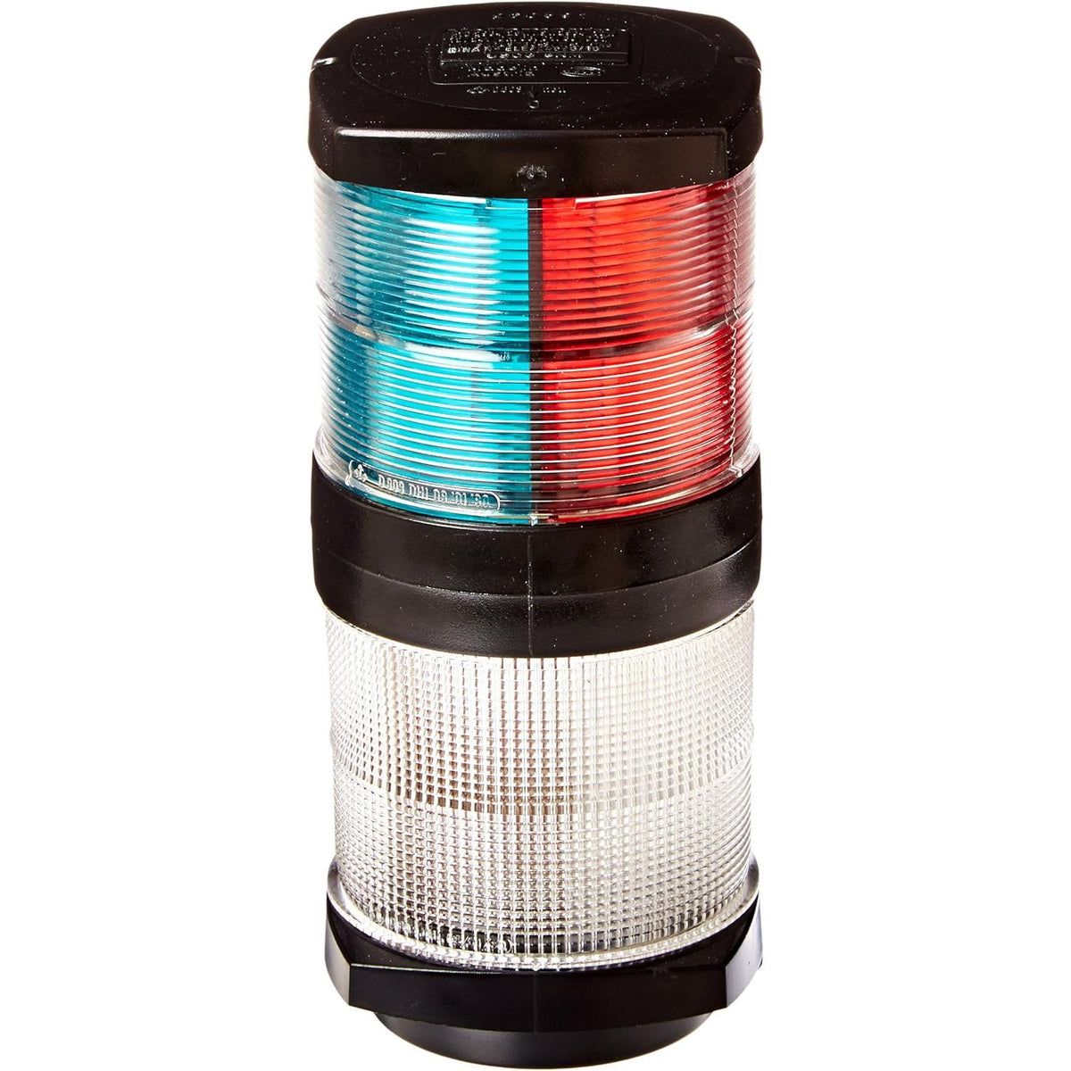 Hella Marine Tri-Color/Anchor Navigation Light, 2NM, 12V, Incandescent, Black Housing, IP55 — Quality Boat Parts