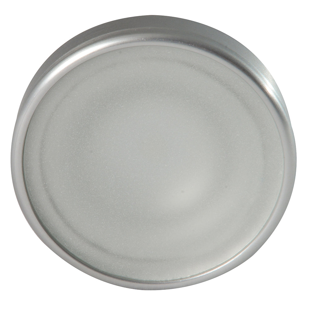 Lumitec Halo Flush Mount LED Down Light, White/Red Dimming, 10-30V DC, IP67, Brushed Finish — Quality Boat Parts