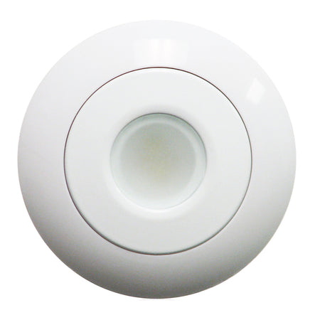 Lumitec Flush Mount Down Light Adapter Kit, For Halo & Orbit, Fits 1.875-2.750 in Holes, Clamp-In, No Exposed Fasteners — Quality Boat Parts