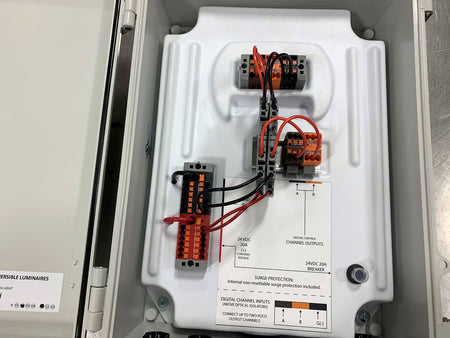 Lumitec Kraken Secondary Power Supply, For Up to 6 Kraken Underwater Lights, Opto-Coupler, 480W Max Load, 24VDC Output, 100-300VAC 50-60Hz, IP67 — Quality Boat Parts