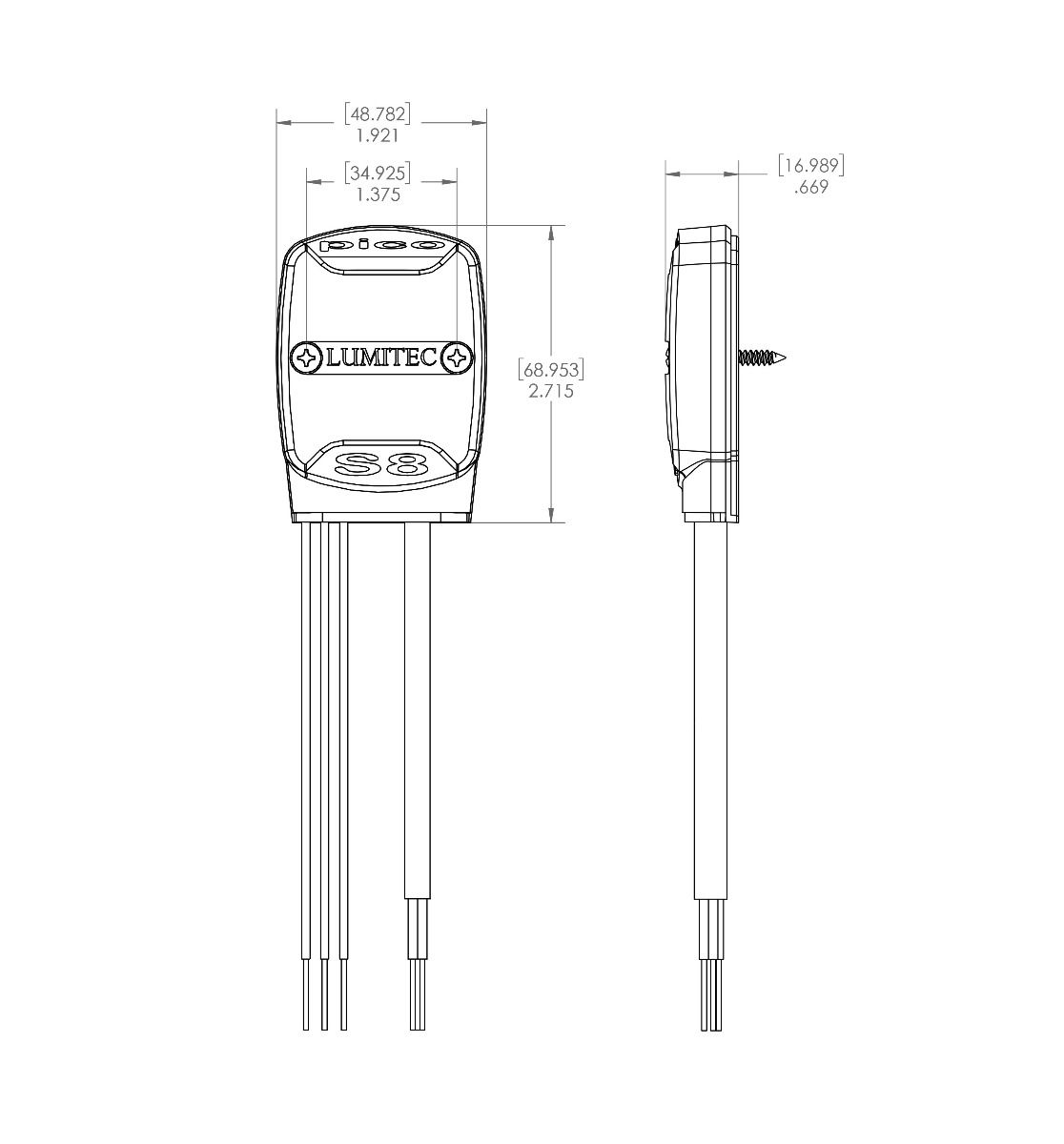 Lumitec Pico S8 Expansion Module, For POCO 3+, 8 SPST Inputs, 10-30VDC, IP67 — Quality Boat Parts