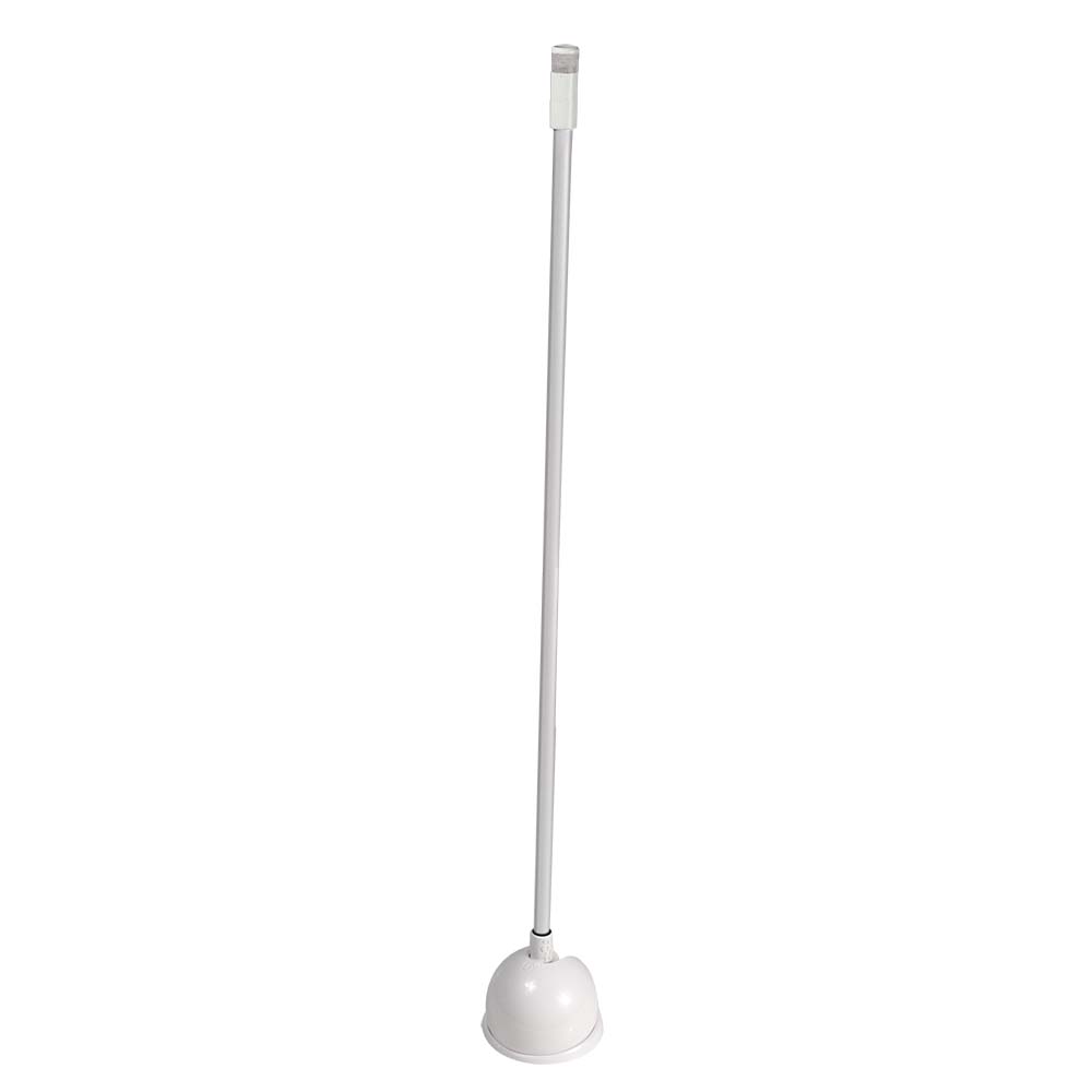 Lumitec Contour LED Anchor Light, 24 in, White Shaft and Base, 10-30V, USCG 2NM, Locking Retractable Base — Quality Boat Parts