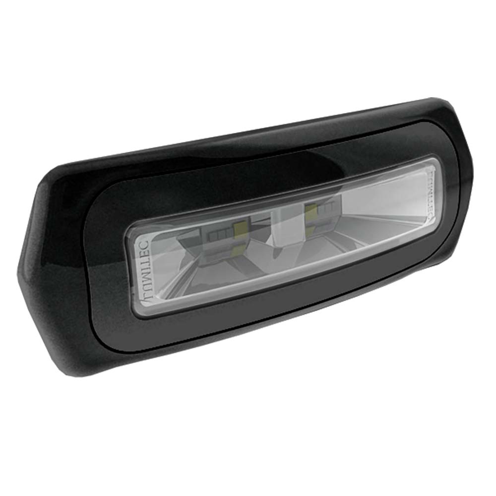 Lumitec Capri3 Retrofit Kit, Fits Previous Capri Recess, Black Housing, Screwless Spring Clip Mount — Quality Boat Parts
