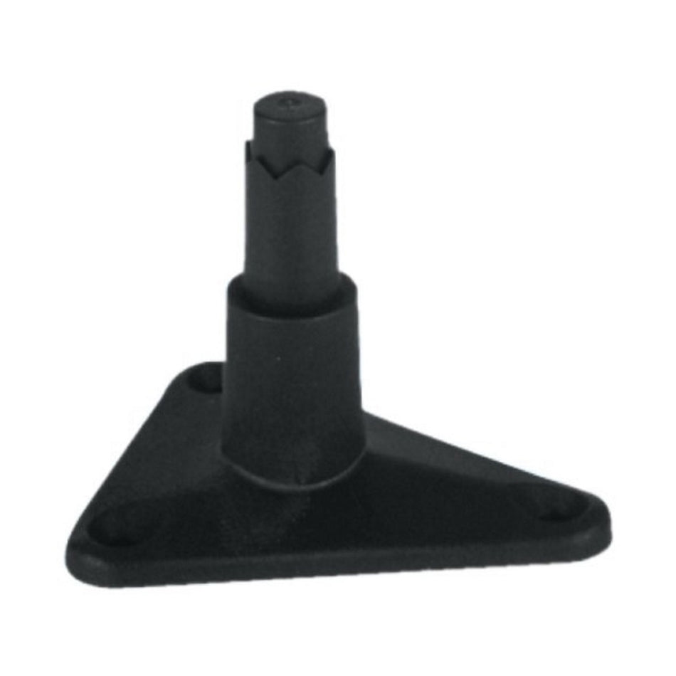 Hella Marine Deck Mount Base, For Twin Beam Handheld Searchlight, Black — Quality Boat Parts