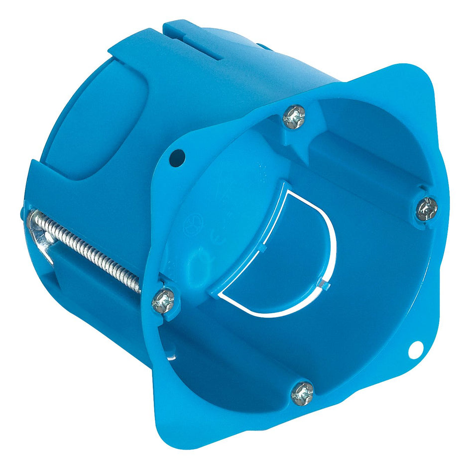 Vimar Round Hollow-Wall Flush-Mount Box, 68 mm Cutout, Light Blue — Quality Boat Parts