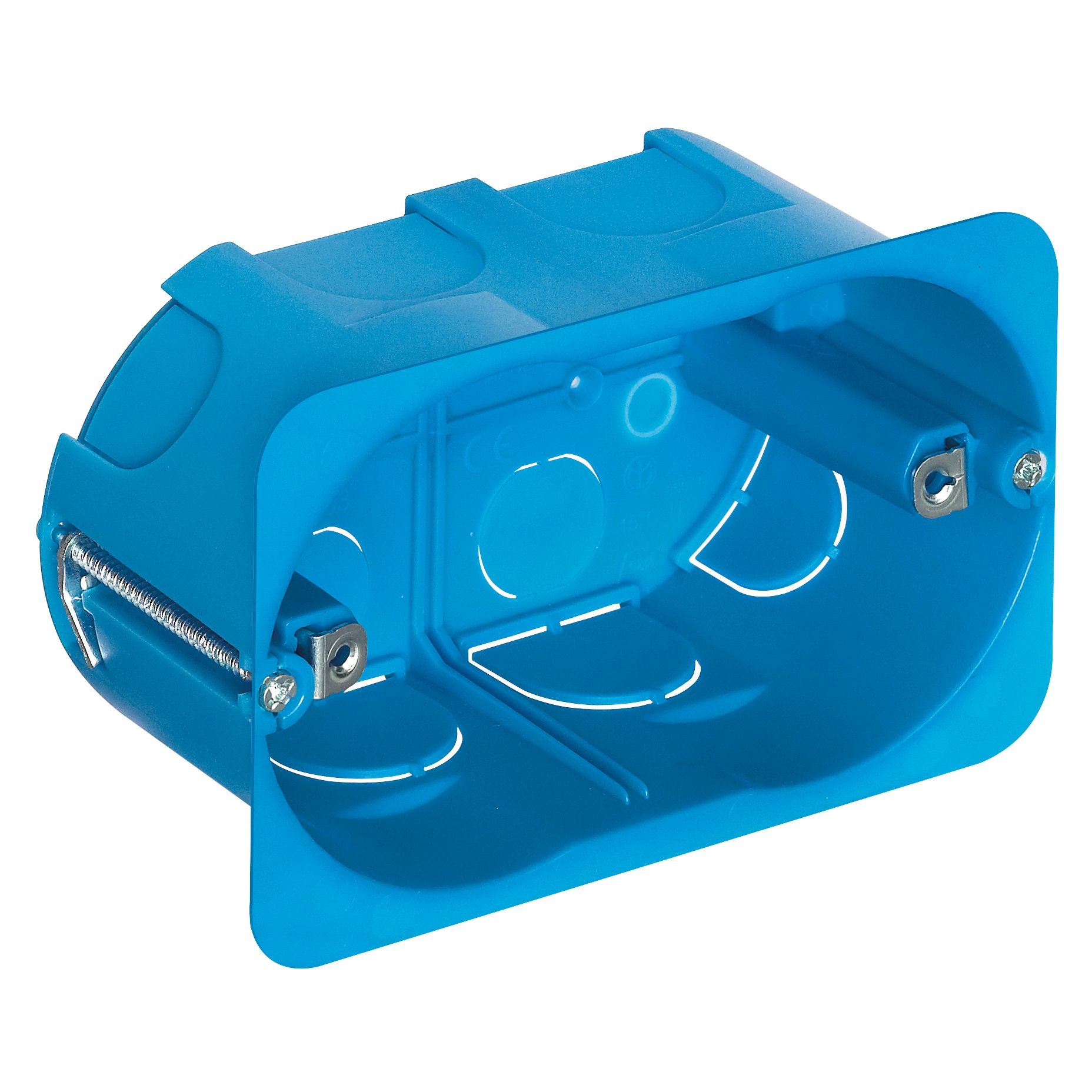 Vimar 3-Module Flush-Mount Box, For Eikon/Idea/Arke/Plana, For Hollow Walls, Light Blue, 68 mm Cutout, Glow Wire 850C — Quality Boat Parts