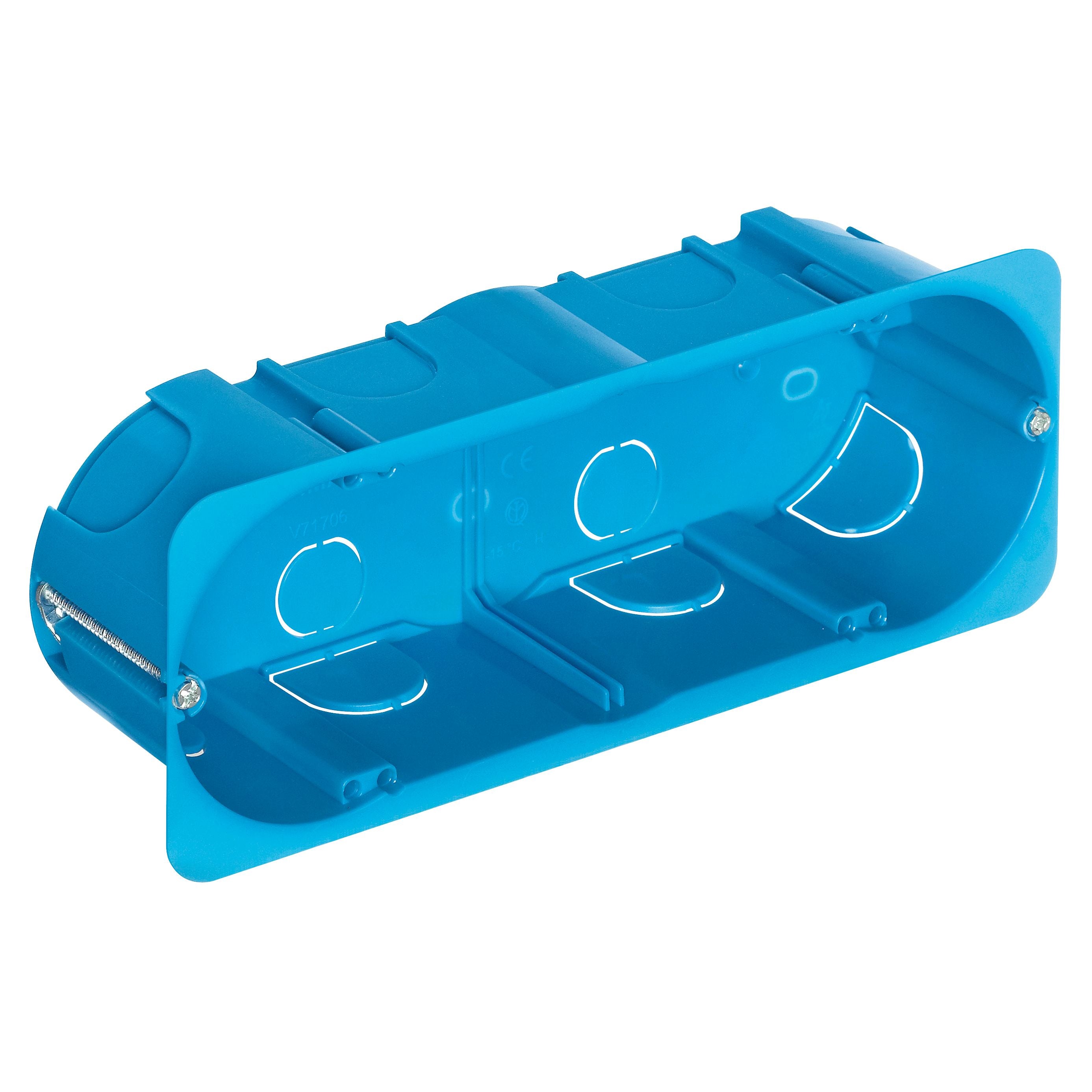 Vimar Hollow-Wall Flush-Mount Box, 6/7-Module, 68 mm Cutout, GW 850°C — Quality Boat Parts