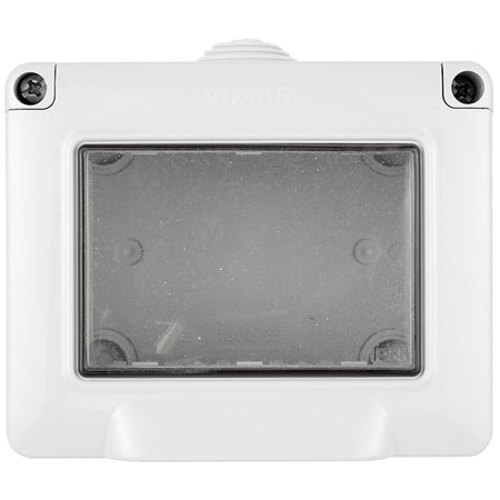 Vimar IP55 3-Module Surface Enclosure, For Eikon Arké Plana, 3pk — Quality Boat Parts