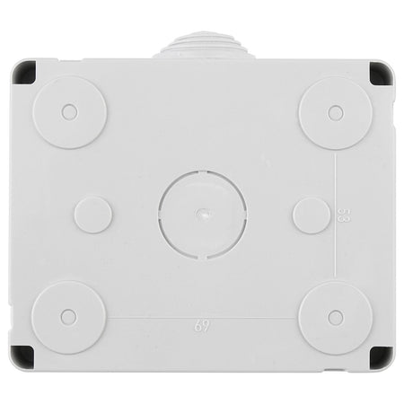 Vimar IP55 3-Module Surface Enclosure, For Eikon Arké Plana, 3pk — Quality Boat Parts