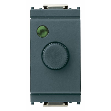 Vimar Idea Rotary Dimmer, 230V, 60-900W, Illuminable Dial, Grey — Quality Boat Parts