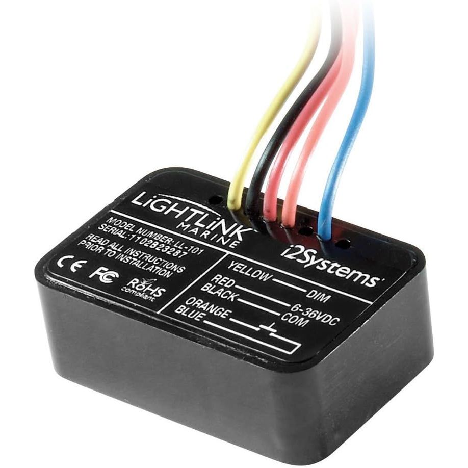 i2Systems LightLink Elevator Dimming Module, 9-36V DC, Momentary Switch Dimming, Remembers Last Intensity after Power Cycle — Quality Boat Parts