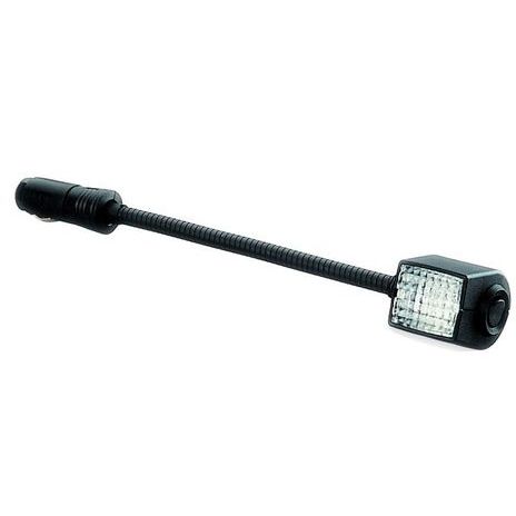 Hella Marine Halogen Map Lamp, 12V Power Plug, 6.25 in Flexible Metal Arm — Quality Boat Parts